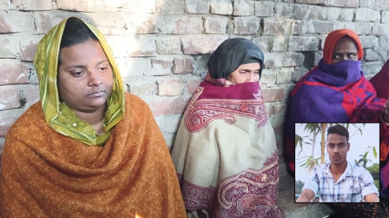 মোহনপুরে ভেকুর নিচে প্রাণ গেল কৃষক  জুবায়েরের