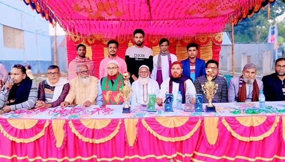 গোপালপুরে জুনিয়র ফুটবল টুর্নামেন্টের ফাইনাল অনুষ্ঠিত