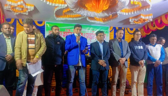 আশাশুনি প্রেস ক্লাবের নব নির্বাচিত কমিটির অভিষেক ও সাংস্কৃতিক অনুষ্ঠান