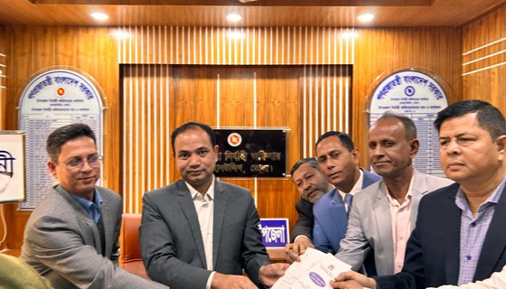 ভোলা-২ আসনে ধানের শীষ প্রতীক এর মনোনয়ন তুললেন হাফিজ ইব্রাহিম