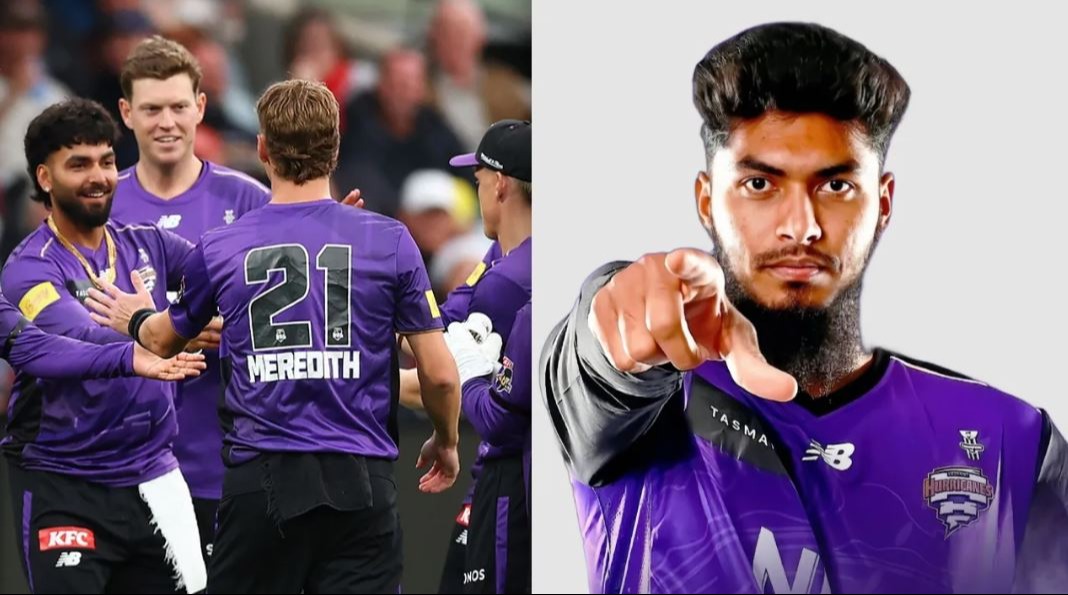 রিশাদের দুর্দান্ত বোলিংয়ে জিতল হোবার্ট