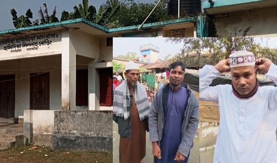 কলারোয়ায় হামিদপুর লিল্লাহ বোডিং এর নামে টাকা তুলতে গিয়ে ৩ প্রতারক আটক