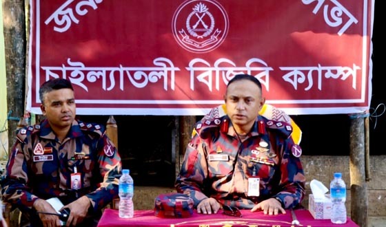 ধর্মীয় সম্প্রীতিতে অগ্রণী ভূমিকায় বিজিবি