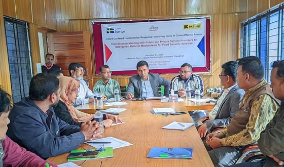 কলাপাড়ায় খাদ্য নিরাপত্তা নিশ্চিতকরণে সমন্বয় সভা