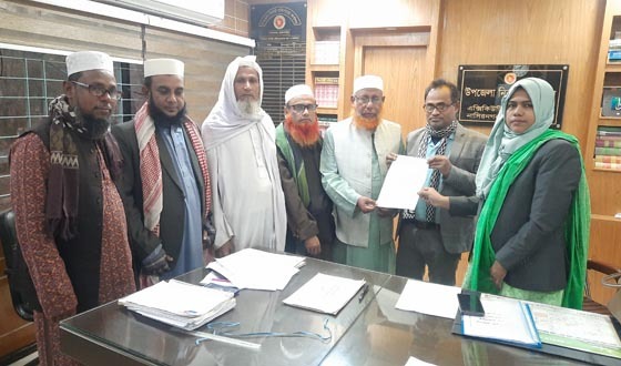 ব্রাহ্মণবাড়িয়া-১ আসনে মনোনয়নপত্র জমা দিলেন খেলাফত মজলিসের প্রার্থী এস এম শহিদ উল্লাহ