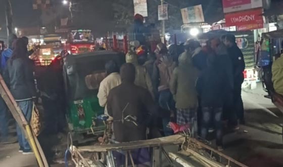 পাঁচবিবিতে জানাজা পড়ে বাড়ি ফেরা হলনা রেজাউল ইসলামের