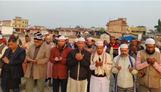 বুধহাটায় সাবেক প্রধানমন্ত্রী বেগম খালেদা জিয়ার গায়েবানা জানাযা