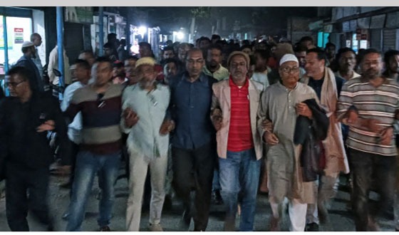 শাশুনিতে কেন্দ্রীয় নেতৃবৃন্দকে অভিনন্দন জানিয়ে বিএনপি'র শুভেচ্ছা মিছিল