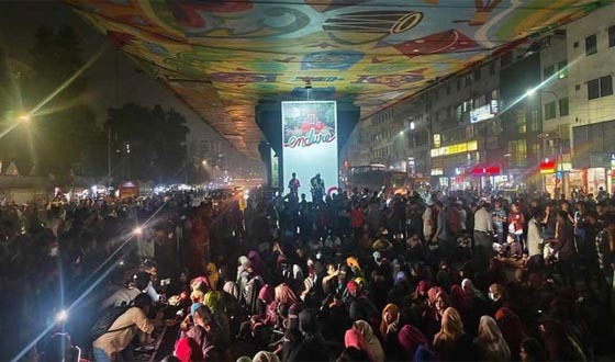 দুই ঘণ্টা পর ঢাকা-ময়মনসিংহ মহাসড়ক ছাড়ল তিতুমীর কলেজের শিক্ষার্থীরা