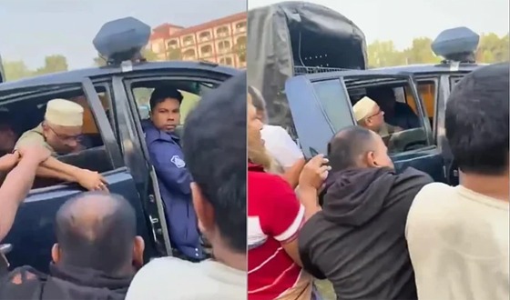 পুলিশের গাড়ি থেকে আ. লীগ নেতাকে ছিনতাই, আটক ১৬