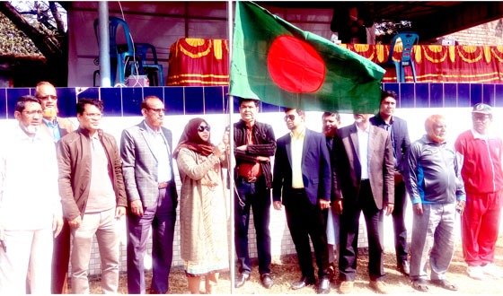 নাচোলে ৫৩তম শীতকালীন ক্রীড়া প্রতিযোগিতার উদ্বোধন