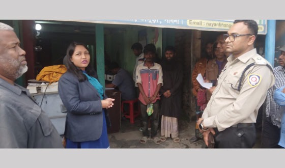 ভাঙ্গুড়ায় মাদক সেবনের অপরাধে ৬ জনের জেল-জরিমানা