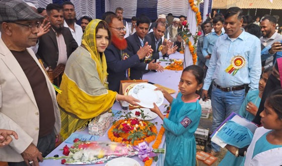 নগরকান্দার বালিকা বিদ্যালয়ে বার্ষিক ক্রীড়া অনুষ্ঠিত