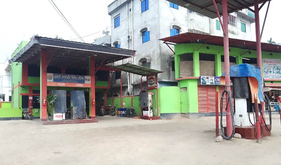 কুড়িগ্রামের পেট্রোল পাম্পে ধর্মঘট ও প্রদিবাদ কর্মসূচি: