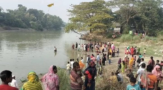 মাদারীপুরে ভাইকে বাঁচাতে গিয়ে নদীতে তলিয়ে গেল বোনও