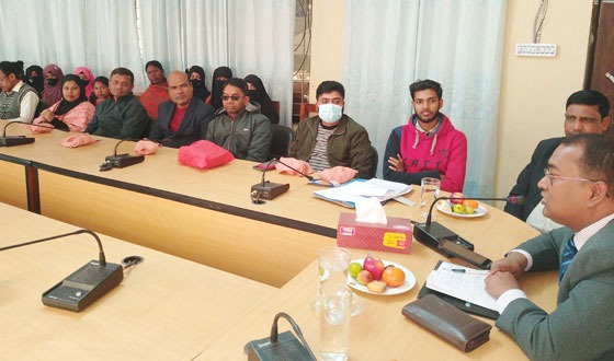 তারুন্যের উৎসবে তরুন-তরুনীদের নিয়ে উন্মুক্ত সভা