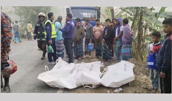 কালীগঞ্জে পৃথক সড়ক দূর্ঘটনায় নিহত ৪