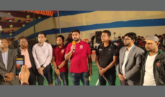 ভেড়ামারায় ইউএনও কাপ ব্যাডমিন্টন টুর্নামেন্টের শুভ উদ্বোধন