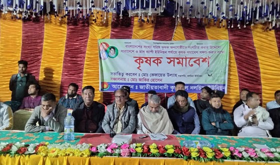 হাতিয়ায় কৃষক সমাবেশ অনুষ্ঠিত