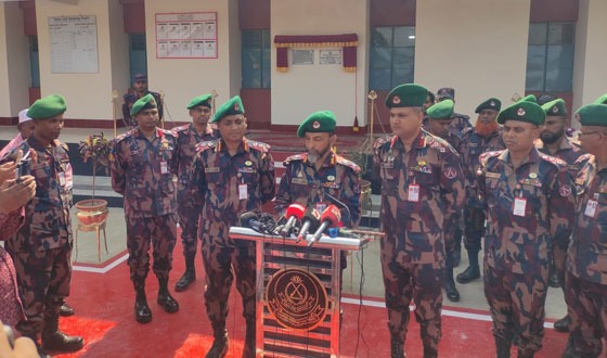 কলারোয়া সীমান্তে নিরাপত্তা সুসংহতকরণে নবনির্মিত সুলতানপুর বিওপি’র উদ্বোধন