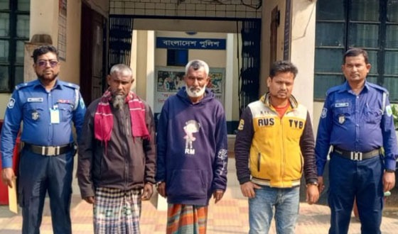 গাবতলীতে গরুসহ ২ চোর গ্রেপ্তার