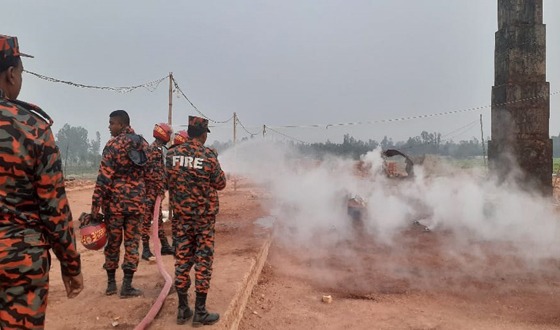 রাজারহাটে এডিবি ইট ভাটা বন্ধ ঘোষনা, জরিমানা