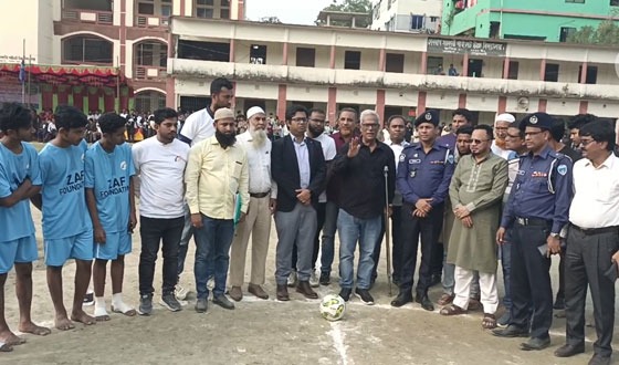 সেনবাগে (জেড.এ.এফ) প্রাইজ মানি ফুটবল টুর্ণামেন্ট উদ্বোধন