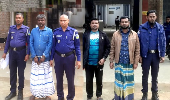 ত্রিশালে অপারেশন ডেভিল হান্টের অভিযানে আটক ৬