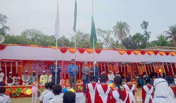 সরকারি ওয়াজেদ মেমোরিয়াল মডেল মা.বি'র ক্রীড়া প্রতিযোগিতা