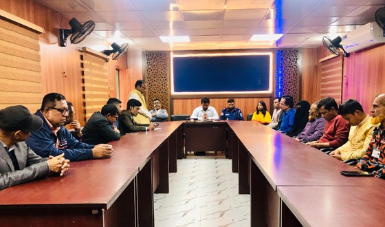 হিলিতে আন্তর্জাতিক মাতৃভাষা দিবস উদযাপন উপলক্ষে প্রস্তুতি সভা