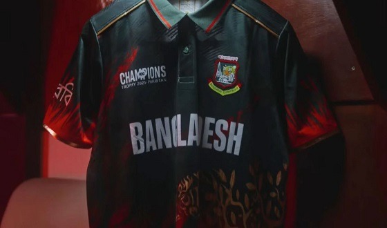 উন্মোচিত হলো টাইগারদের নতুন জার্সি