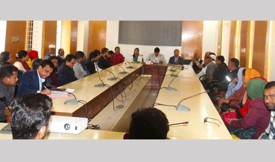 বীরগঞ্জে আন্তর্জাতিক মাতৃভাষা দিবস উদযাপন উপলক্ষে প্রস্ততি সভা