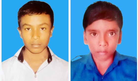 কটিয়াদীতে সড়কে ঝরলো দুই স্কুল ছাত্রের প্রাণ, সড়ক অবরোধ