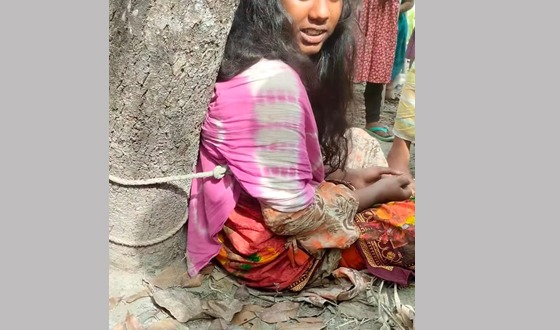 রাজারহাটে কিশোরীকে গাছে বেঁধে অপাশবিক নির্যাতন, গ্রেফতার ১
