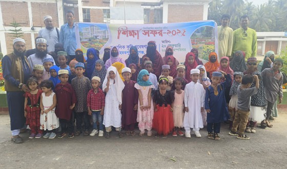 বাবুগঞ্জে ইবতেদায়ী মাদ্রাসার আয়োজনে বার্ষিক শিক্ষা সফর অনুষ্ঠিত
