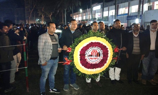 রাজারহাটে শহীদ দিবস ও আন্তর্জাতিক মাতৃভাষা দিবস পালিত