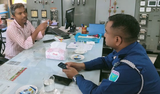 শ্রীমঙ্গলে বিভিন্ন সংস্থার নিরাপত্তা ব্যবস্থা পরিদর্শনে ওসি