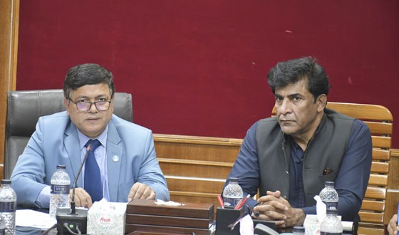 বেরোবি উপাচার্যের সাথে পাকিস্তান হাইকমিশনারের সৌজন্য সাক্ষাৎ