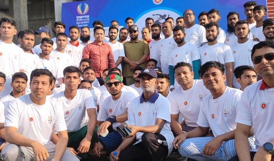 বোরহানউদ্দিনে তারুন্যের উৎসবে মিনি ম্যারাথন