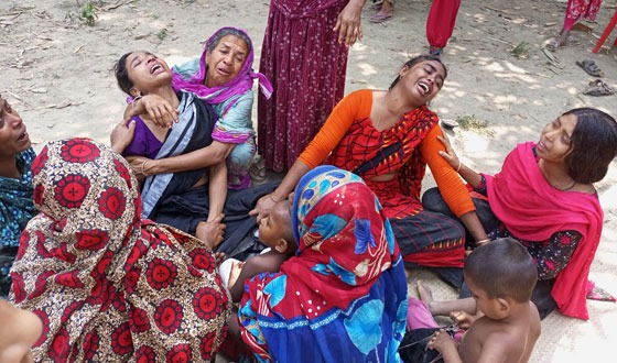 শৈলকুপায় জমি নিয়ে বিরোধের জেরে প্রতিবেশীকে কুপিয়ে হত্যা