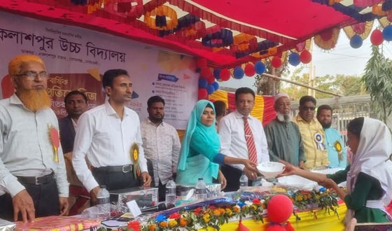 বেগমগঞ্জের একলাশপুর উচ্চ বিদ্যালয়ের ক্রীড়া ও পুরুষ্কার বিতরনী