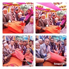 কিশোরগঞ্জে শ্রমজীবী মানুষের মাঝে শীতবস্ত্র বিতরণ