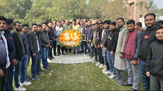 ছাত্রদলের প্রতিষ্ঠা বার্ষিকীতে ইবি ছাত্রদলের শ্রদ্ধাঞ্জলী