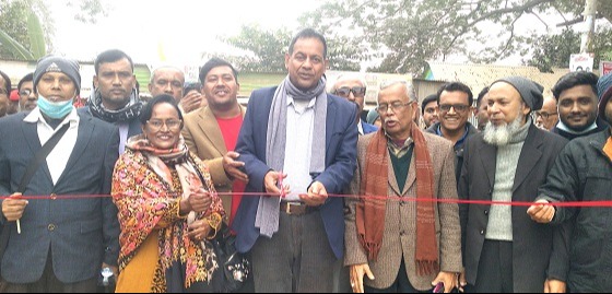 বাজিতপুরে  শহিদ রাহুলের নামে প্রধান ফটক উদ্ভোধন