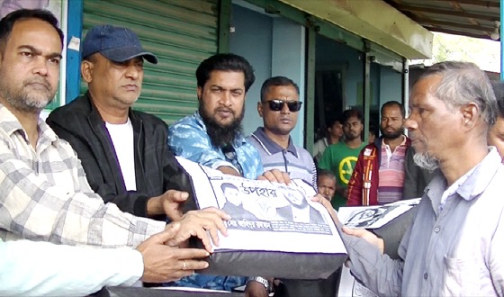 ঘারিন্দা ইউনিয়নে গরীব অসহায়দের মাঝে শীতবস্ত্র বিতরণ