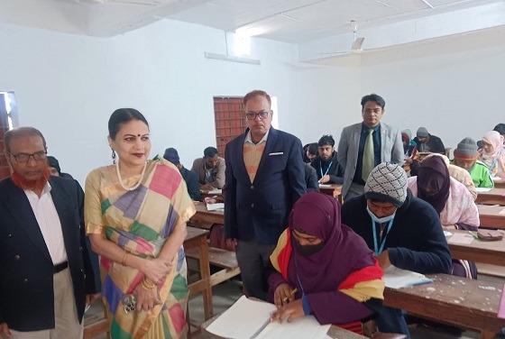 ঝিকরগাছা মহিলা কলেজে এম এ বিভাগ খোলার আশ্বাস উপ উপাচার্যের