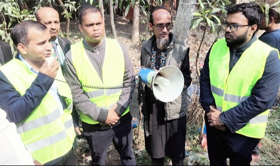 তারুন্যের উৎসবের অংশ হিসেবে পরিচ্ছন্নতা অভিযান