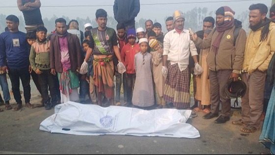 নাগেশ্বরীতে বাসের ধাক্কায় মোটরসাইকেল চালকের মুত্যু