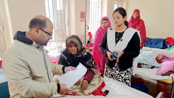 বাগমারায় ভালো চিকিৎসাসেবা নিশ্চিতে কাজ করছে স্বাস্থ্য কর্মকর্তা