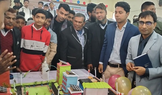 বাগমারায় জাতীয় বিজ্ঞান মেলার উদ্বোধন